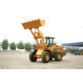 Compact wheel loader with powerful engine